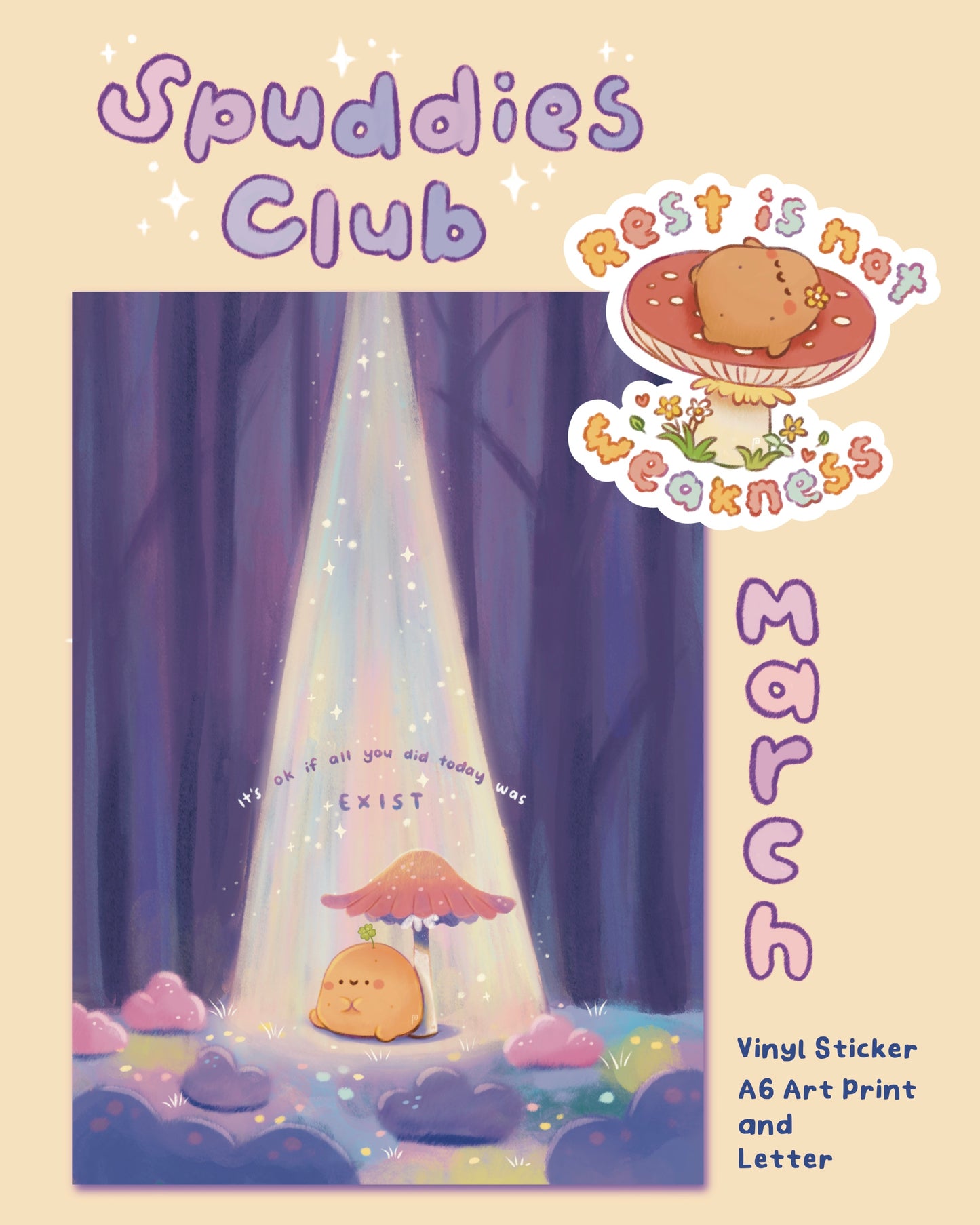 Spuddies Club - Monthly Snail Mail