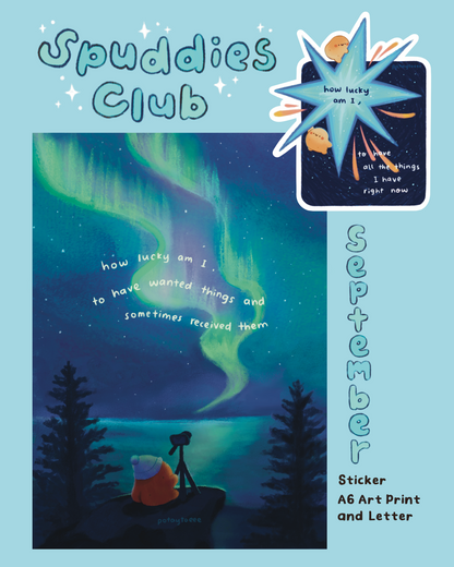 Spuddies Club - Monthly Snail Mail