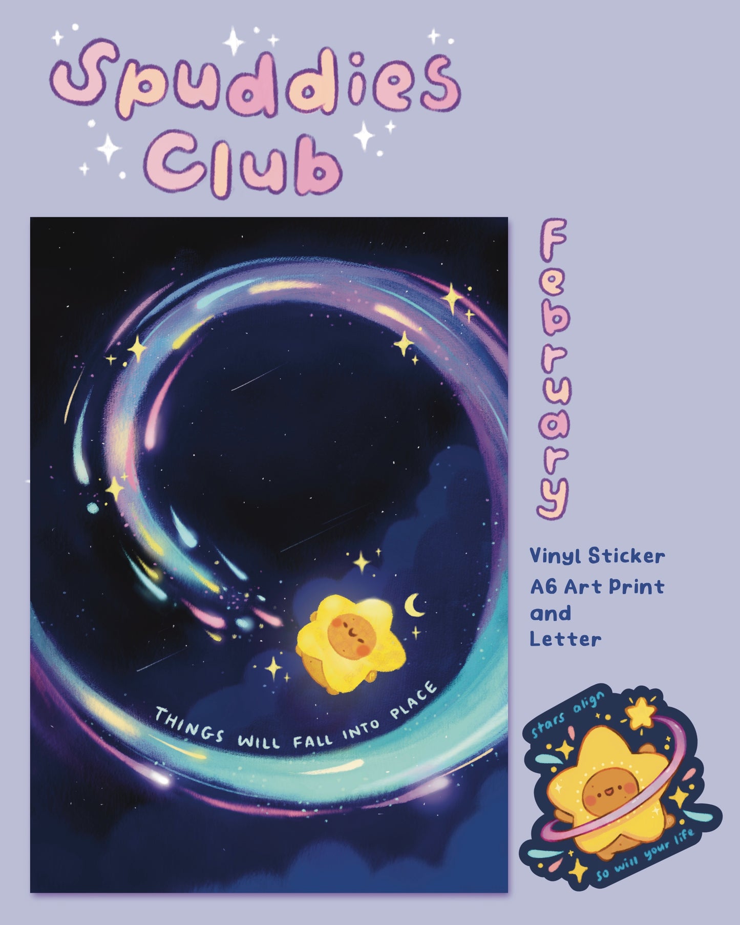 Spuddies Club - Monthly Snail Mail