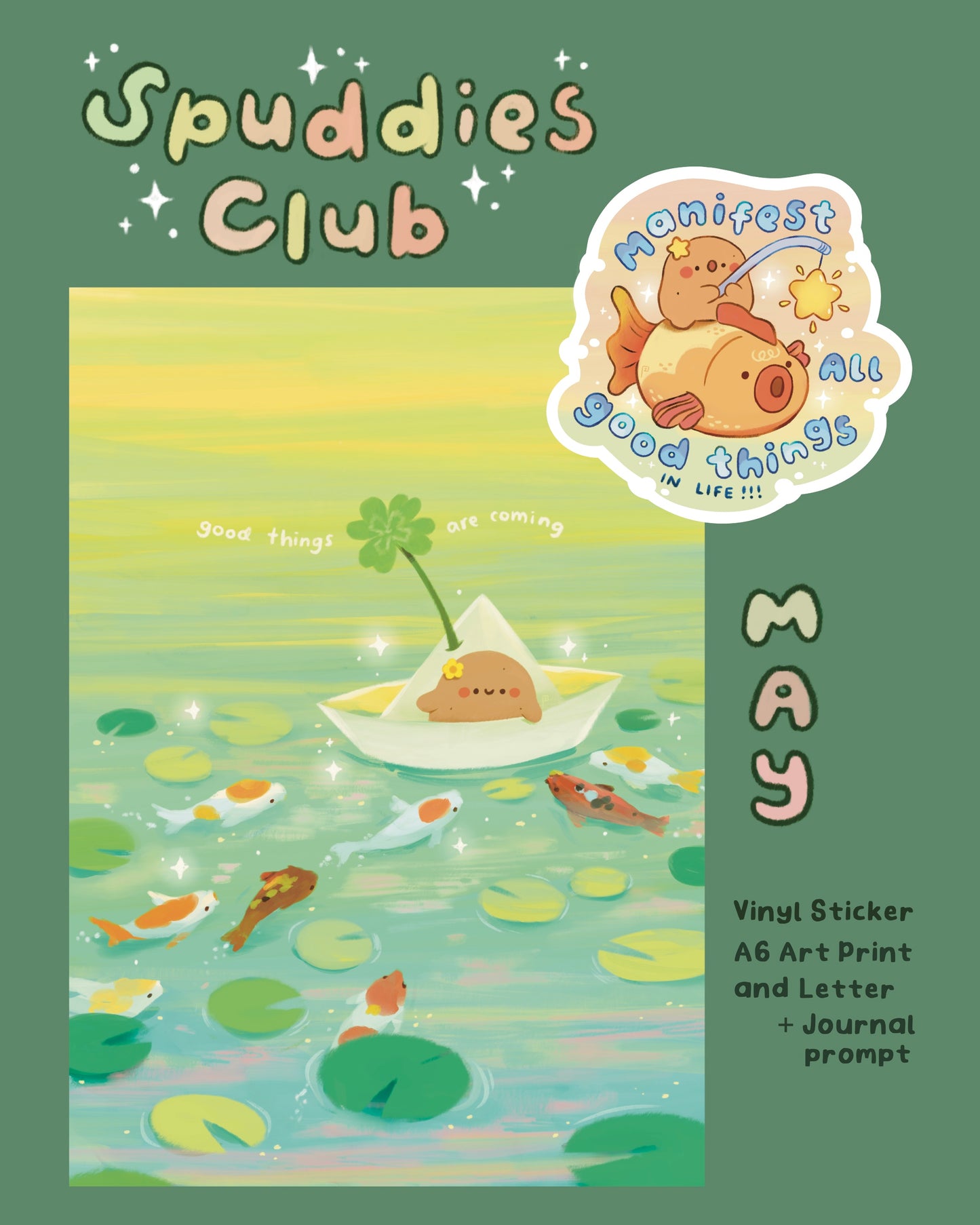 Spuddies Club - Monthly Snail Mail
